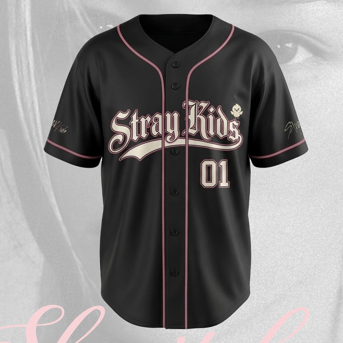 Stray Kids Felix Slow It Down Baseballtrikot STAY Geschenke