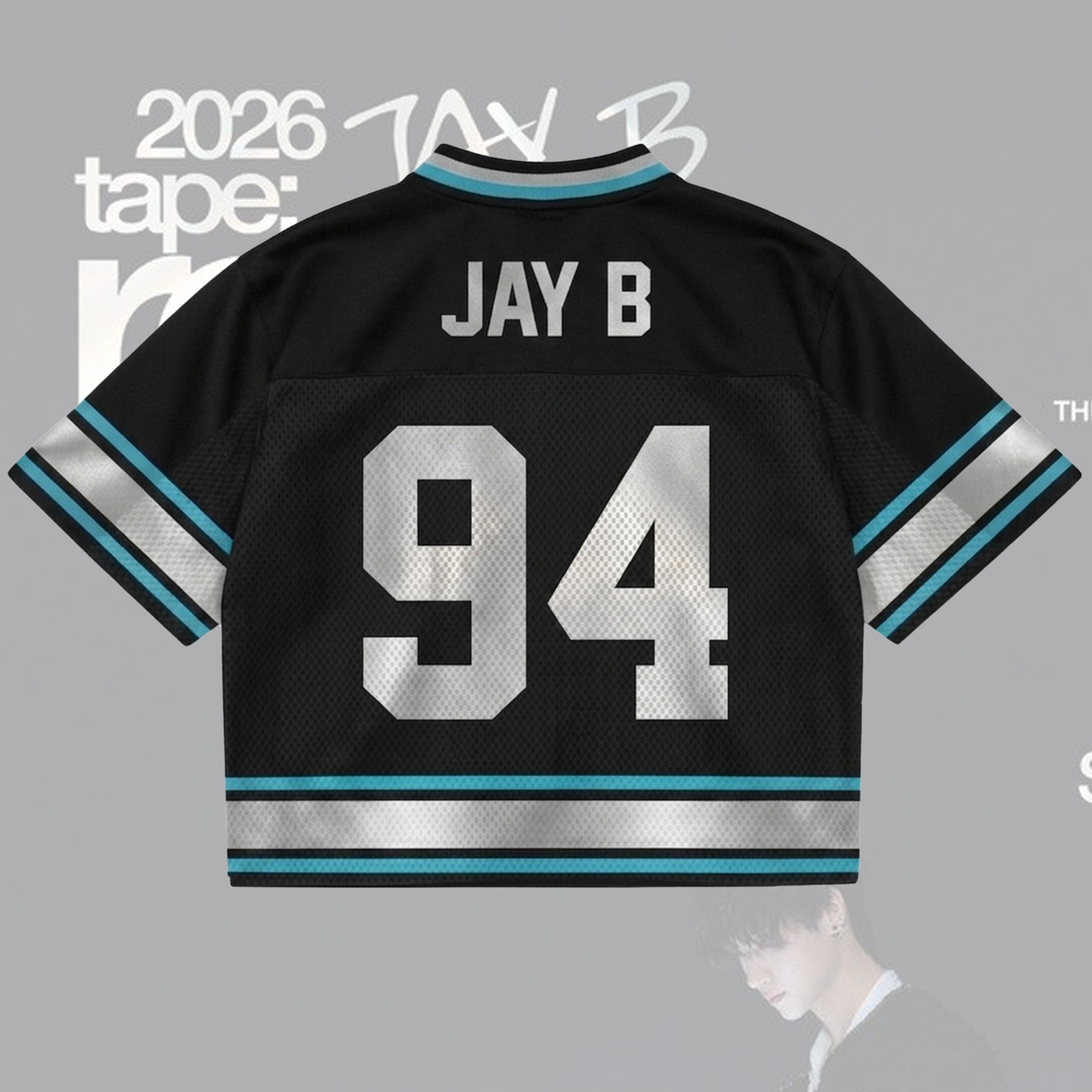 GOT7 Jay B Tape Roots Tour Mixed Mesh Jersey Geschenk für Fans