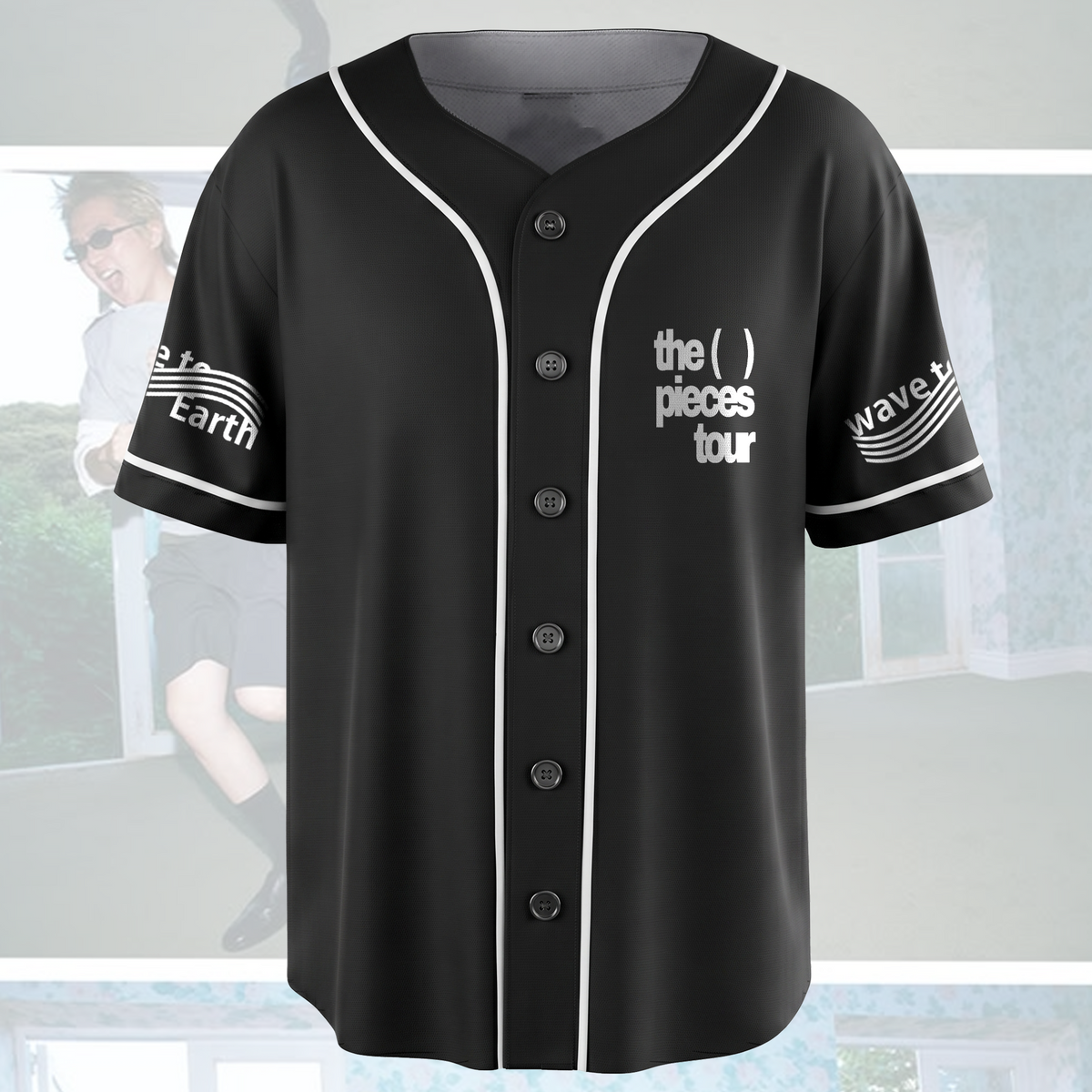 Wave to Earth The Pieces Tour Baseball-Jersey Bad Piece Geschenk für Fans