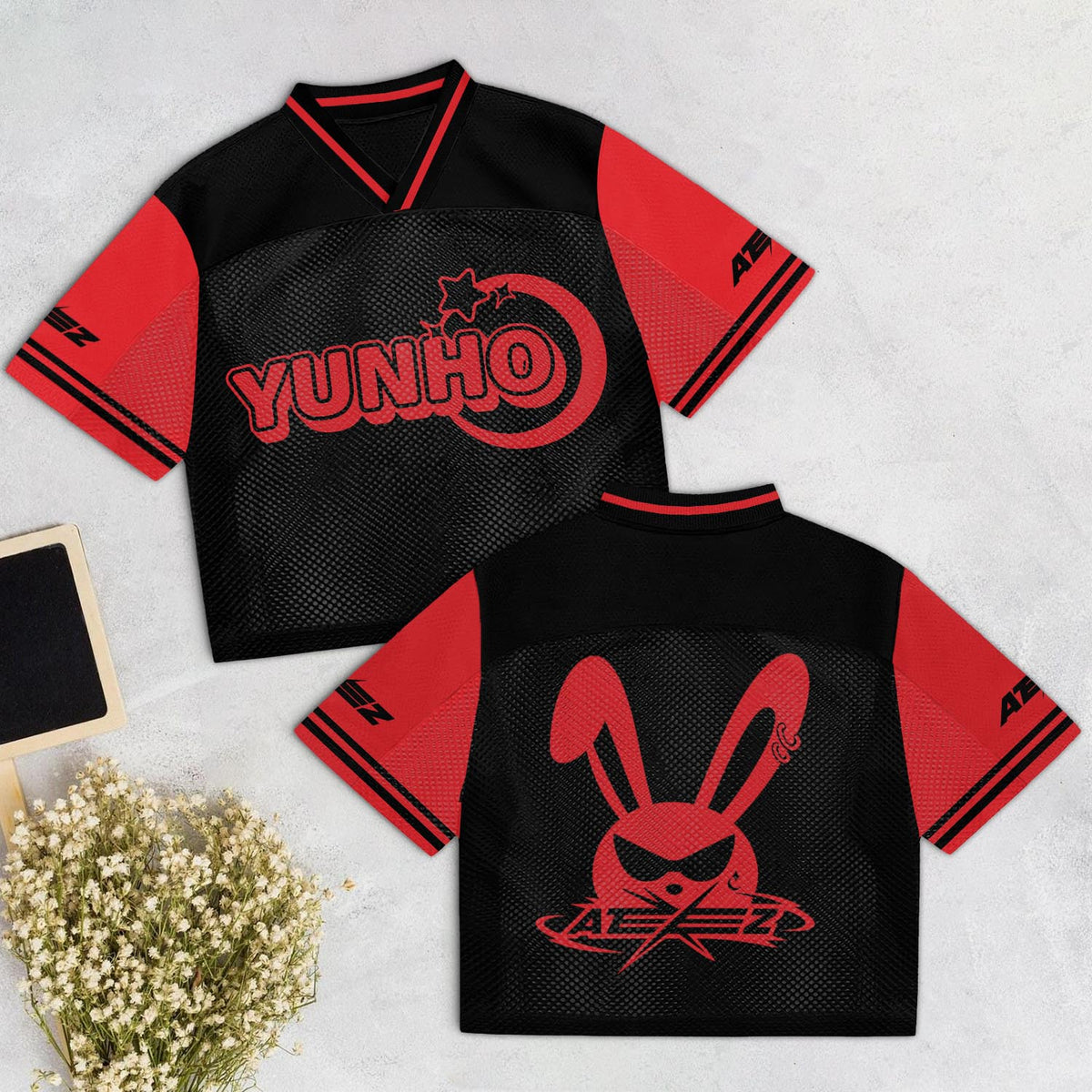 Ateez Mixed Mesh Jersey Football
