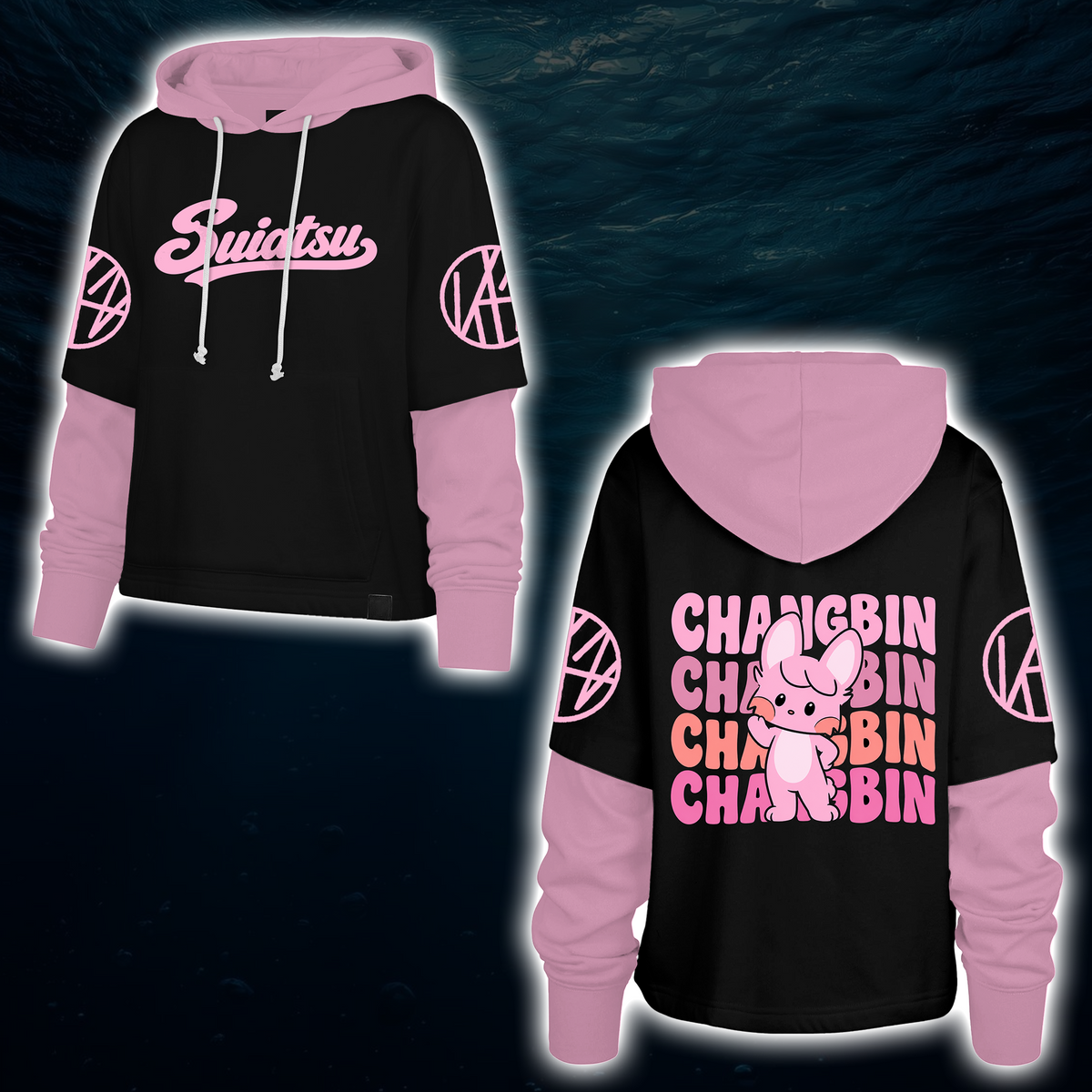 Spooky Stray Kids Wolf Chan Shortstop Hoodie Halloween-Geschenk für Fans