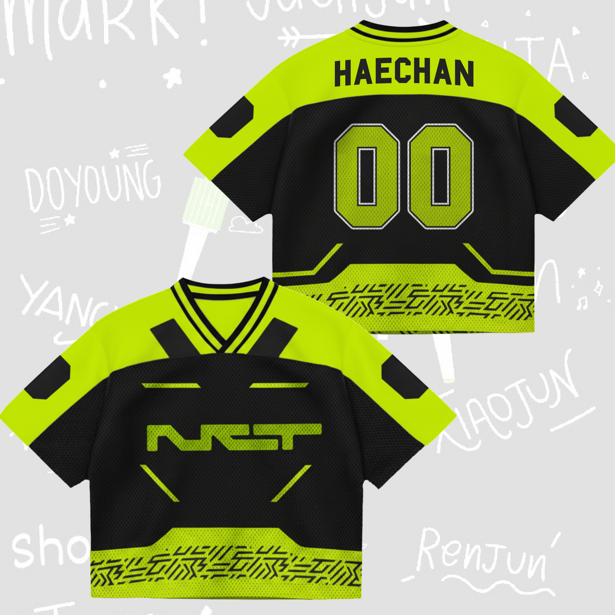 NCT Dream Everything All At Once Neo Mixed Mesh Jersey Gift For Fans