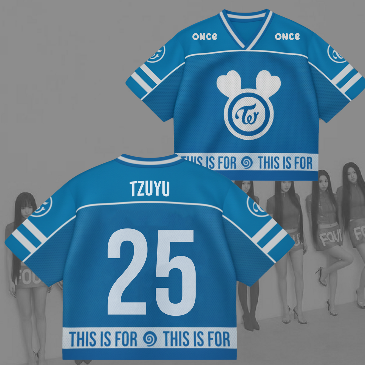 Lovable Twice This Is For World Tour America Mixed Mesh Jersey Gifs