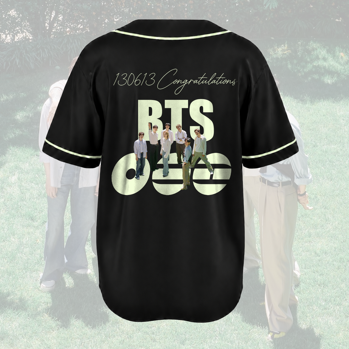 Herzlichen Glückwunsch zum BTS Festa Baseballtrikot-Geschenk für Fans