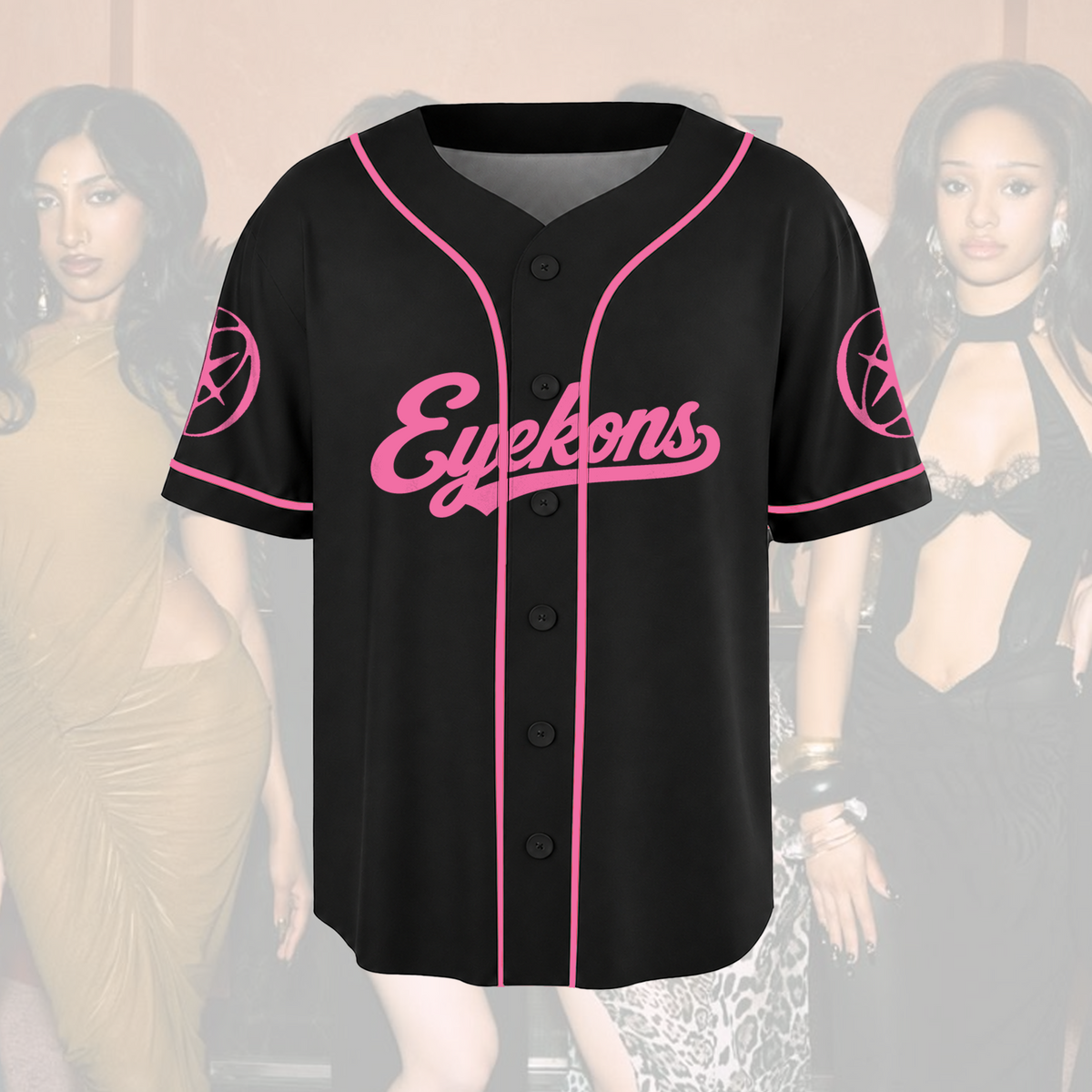 Feral The Wildworld Tour Katseye Y2K Pink Pop Baseballtrikot Geschenk für Fans