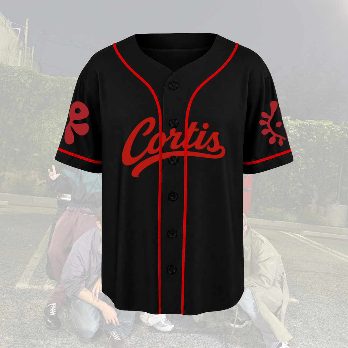 Electric Put Your Phone Down Tour Cortis Baseball-Trikot