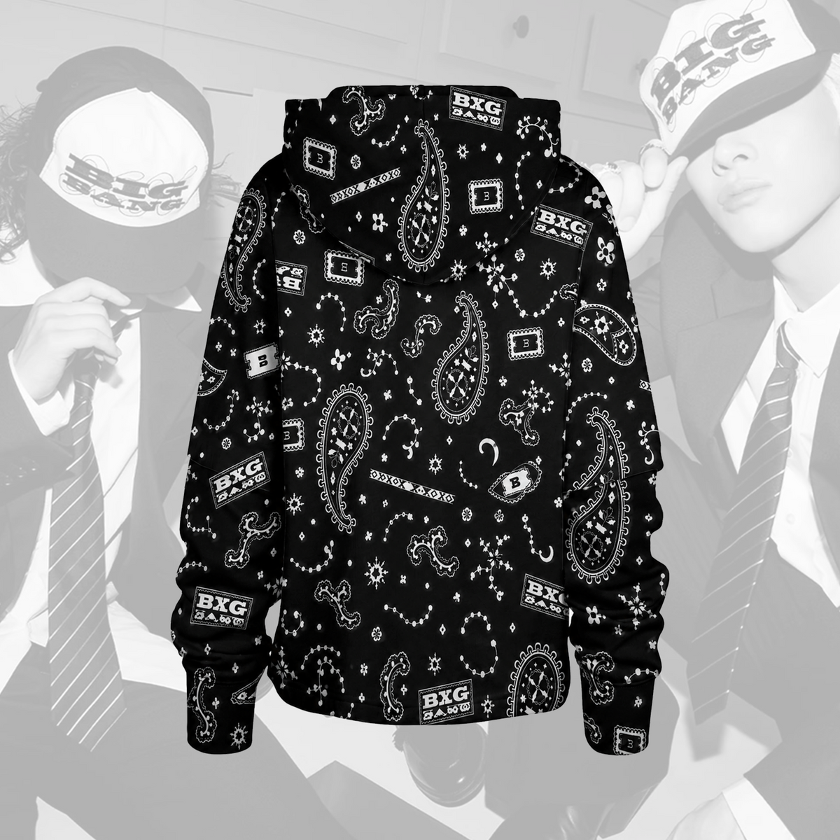 Edgy BIGBANG Shortstop Hoodie XX Cosmos Tour Fanartikel