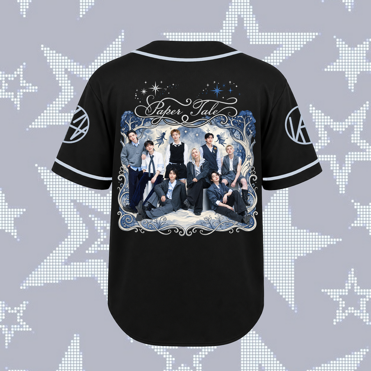 Stray Kids Baseballtrikot mit den Namen aller Mitglieder, K-Pop-Geschenk für STAY