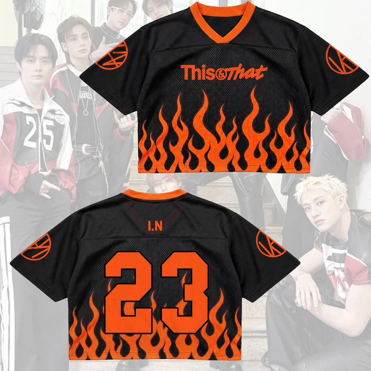 Bold Stray Kids This That Album Jersey Run It Merch Geschenk für STAY