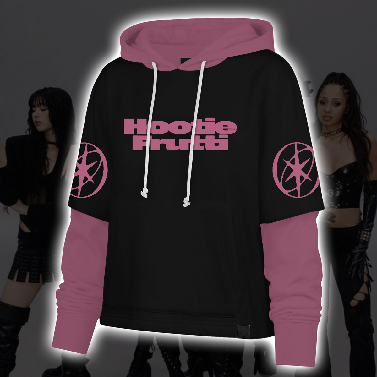 KATSEYE Album Merch Shortstop Hoodie Hootie Frutti K-Pop Hoodie Fan-Geschenke
