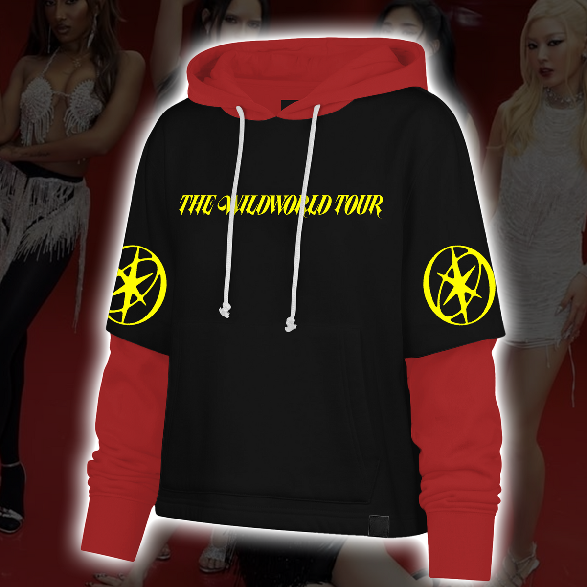 Enigmatischer KATSEYE Wild World Tour Shortstop Hoodie, einzigartige Fan-Edition