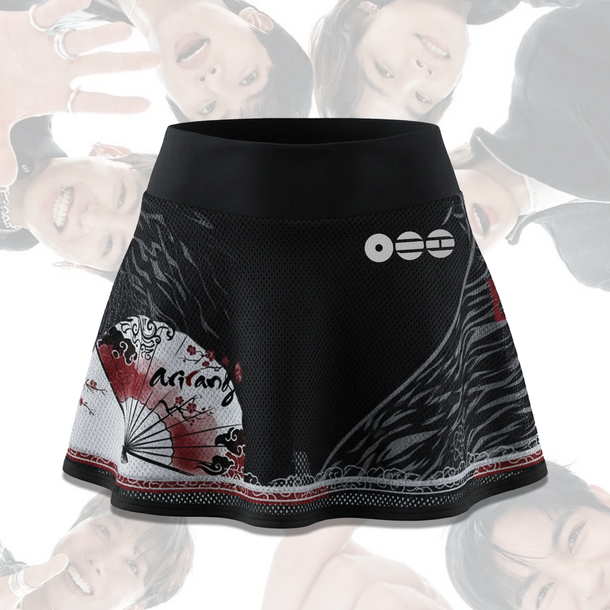 BTS Arirang Tour schulterfreies Mesh-Outfit, ausgefallenes K-Pop Konzert-Outfit, Geschenk für Army
