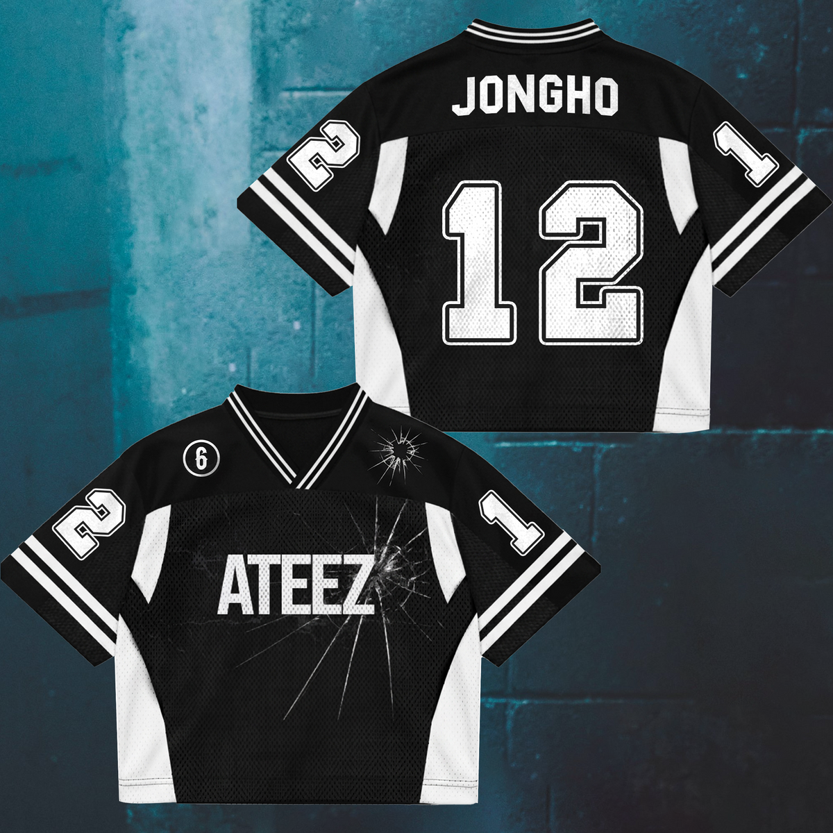 ATEEZ Golden Hour Part 5 Mixed Mesh Jersey Fan Edition (Bad)