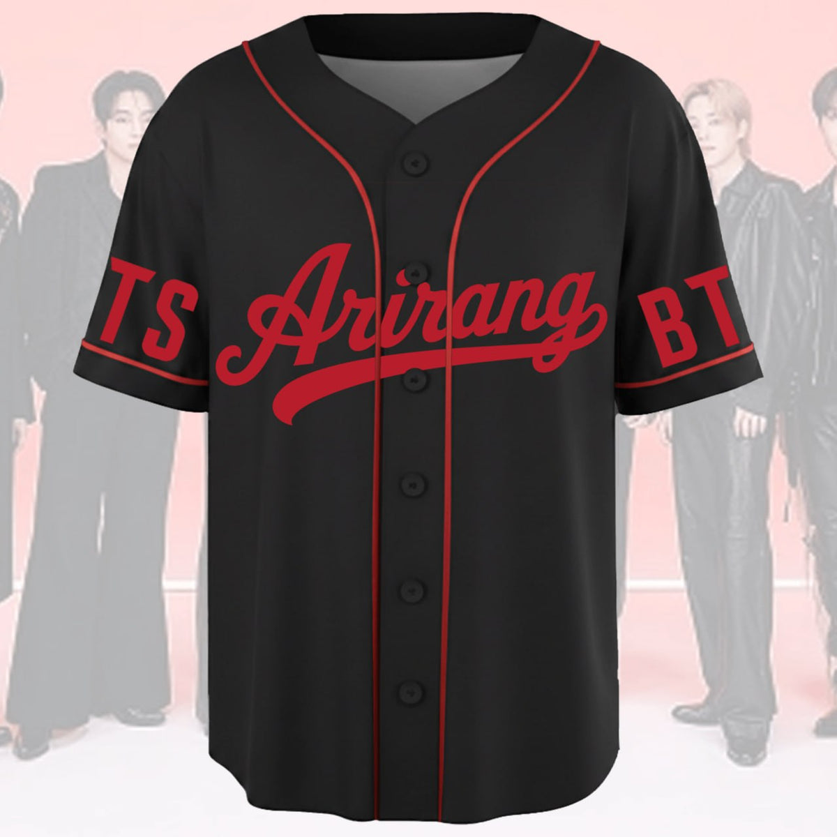 Eye To Eye BTS World Tour 2026 Arirang Baseball Jersey Fan Edition
