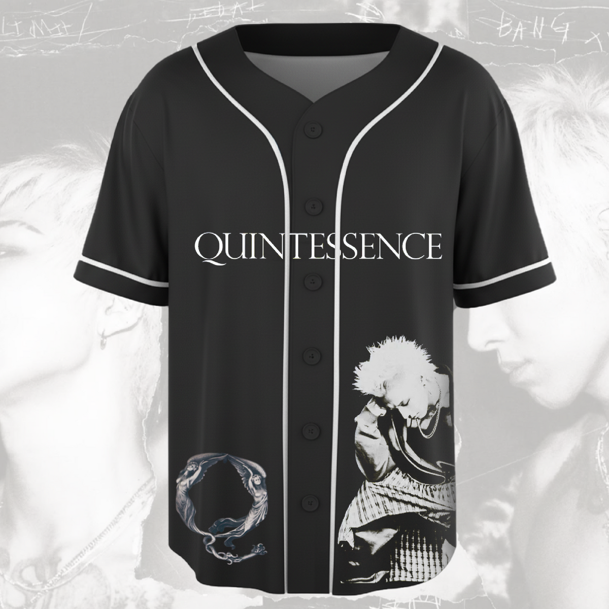 Taeyang Quintessence ALbum Big Bang Concert Baseball Jersey
