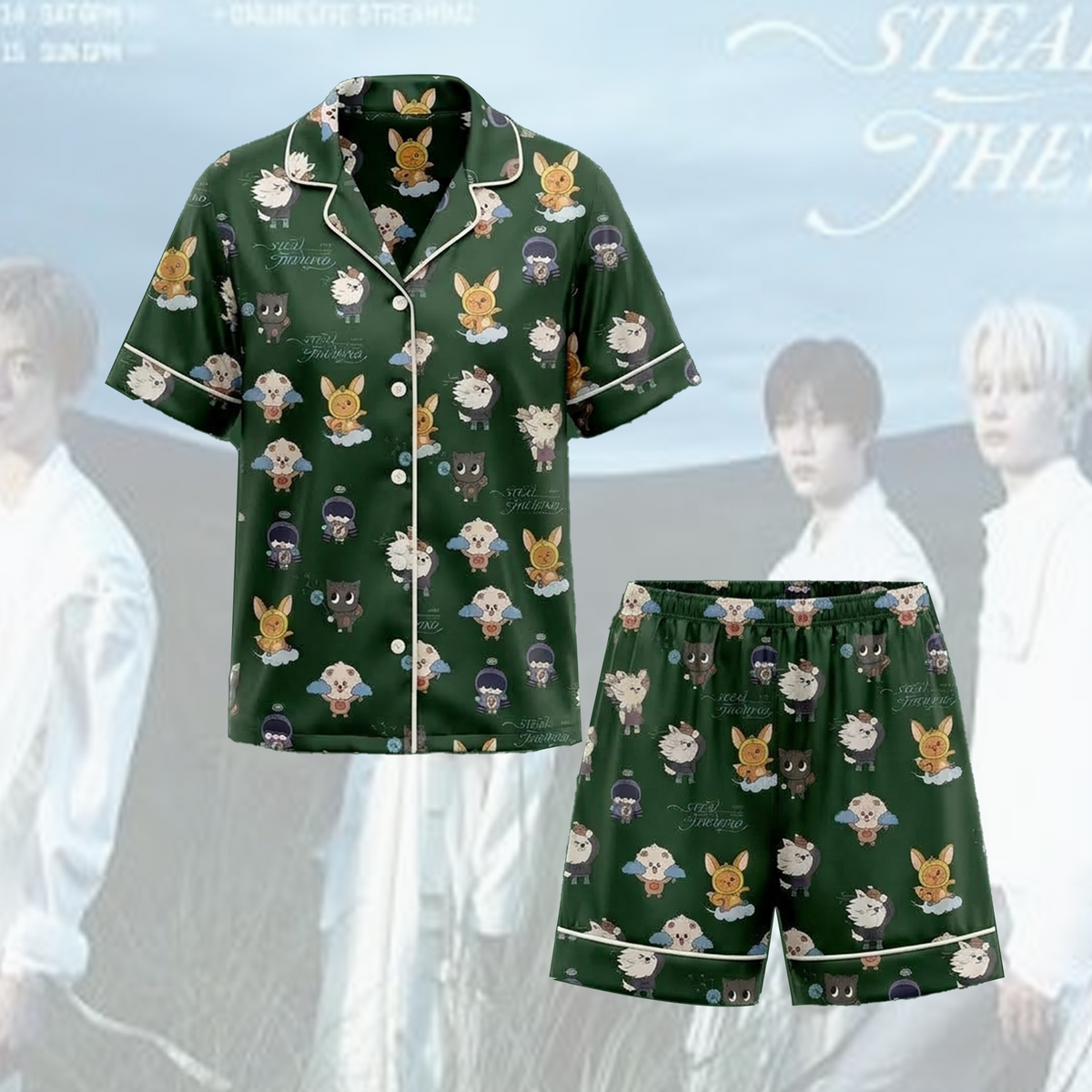 TXT Steal The Wind Welttournee Schlafanzug-Set Geschenk für Fans
