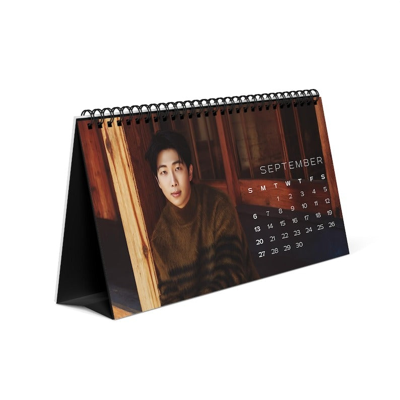 BTS RM 2026 Desktop Calendar