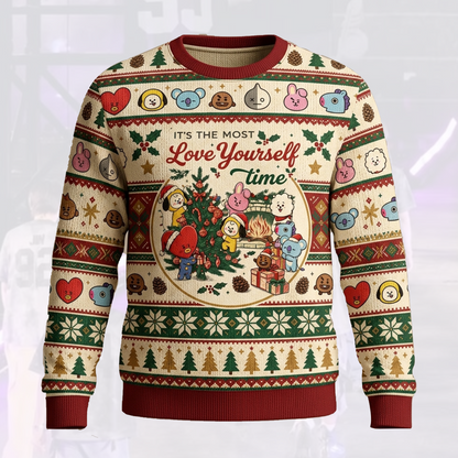 Alles, was ich mir zu Weihnachten wünsche, ist ein hässlicher BTS-Weihnachtspullover