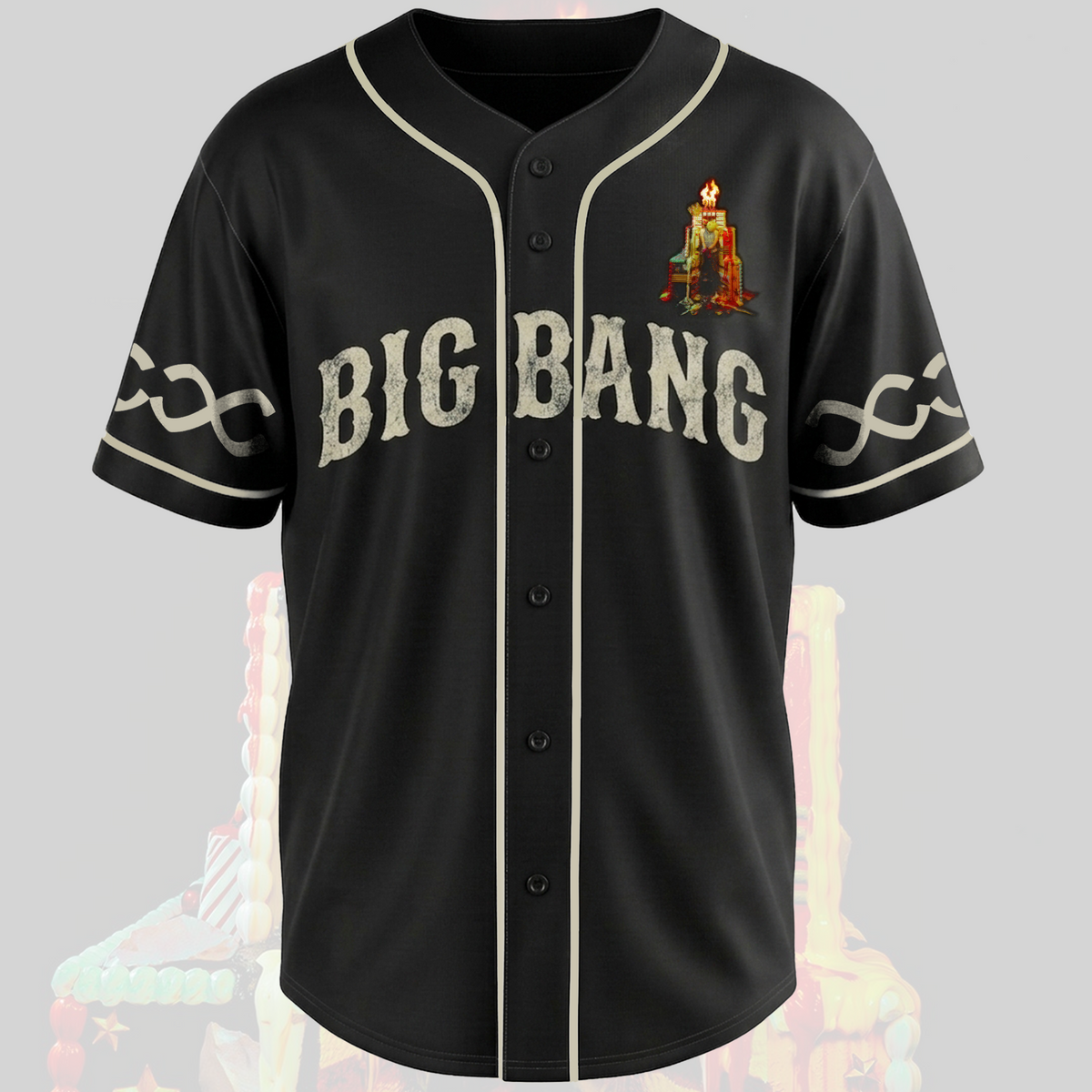 G-Dragon Big Bang 20. Jubiläums-Baseballtrikot Vintage Streetwear Geschenk für Fans