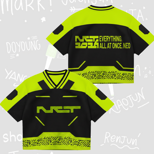 NCT Dream Everything All At Once Neo Mixed Mesh Jersey Gift For Fans