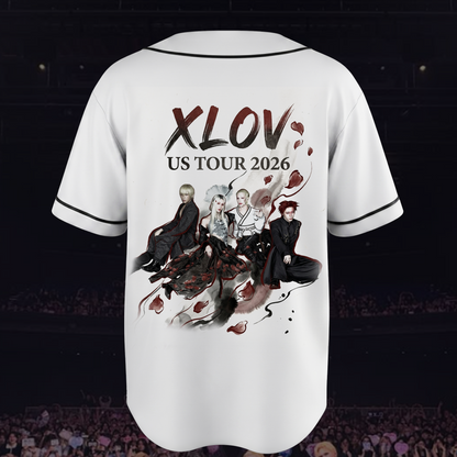 XLOV 2026 I God World Tour Baseball-Trikot Fan-Edition