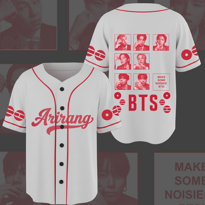 BTS World Tour Tour Make Some Noise Baseballtrikot