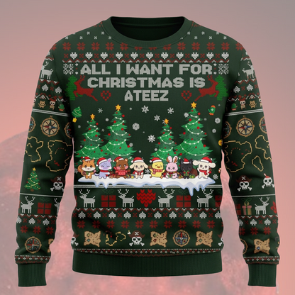 Alles, was ich mir zu Weihnachten wünsche, ist der Twice Ugly Sweater