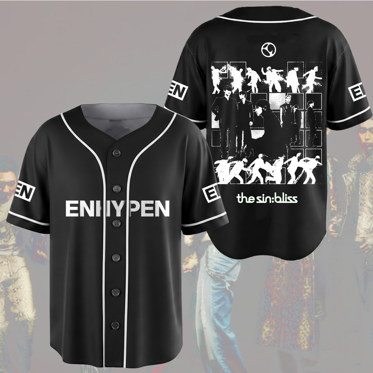 Enhypen 2026 The Sin Bliss Baseballtrikot Geschenk für Fans