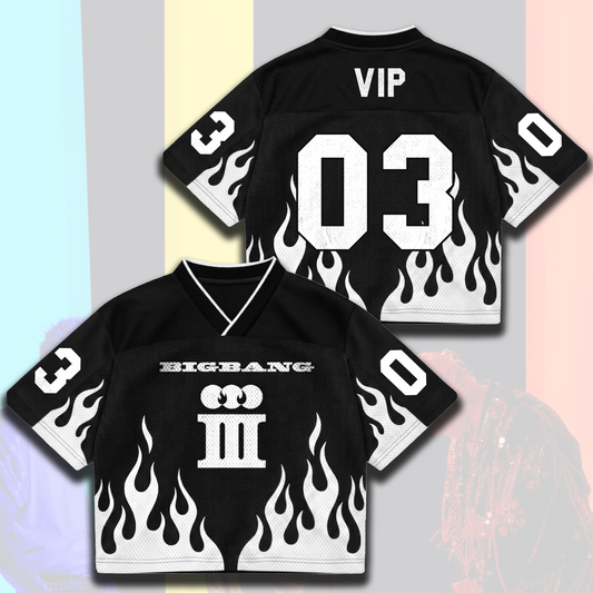 Fiery Bigbang BiiiG Cosmos Mixed Mesh Jersey Ultimatives Fan-Geschenk