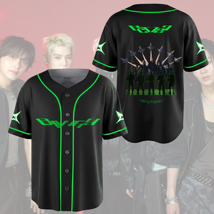Midnight NCT 127 Blingy Album Baseballtrikot Fan-Edition