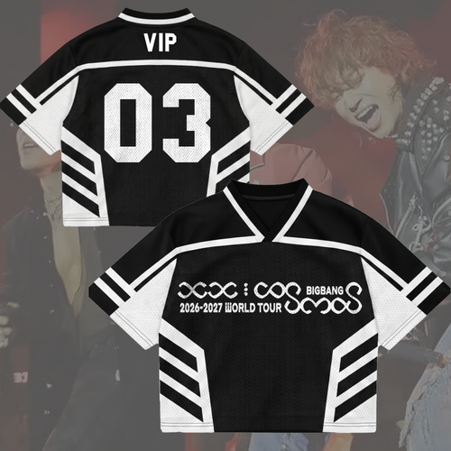 Still Life Keys Bigbang Cosmos World Tour Mixed Mesh Jersey Geschenk für VIP