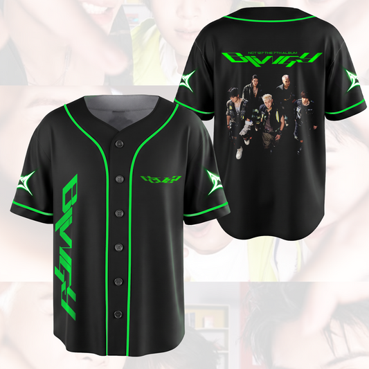 Blingy NCT 127 Baseball Jersey Fan NCTZEN Gifts