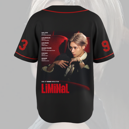 Stilvolles Taemin 93 LiMiNaL Epic Tour Baseball-Trikot Geschenk für Fans