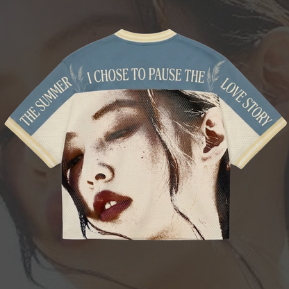 Less Than A Lover Jennie 2026 Come Back Mixed Mesh Jersey Geschenk für Fans