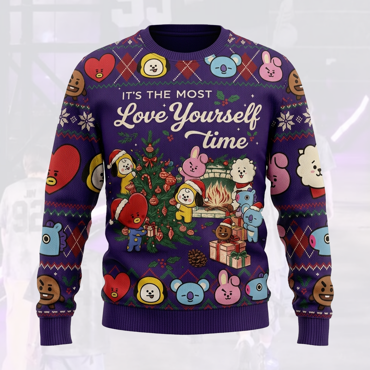 Alles, was ich mir zu Weihnachten wünsche, ist ein hässlicher BTS-Weihnachtspullover
