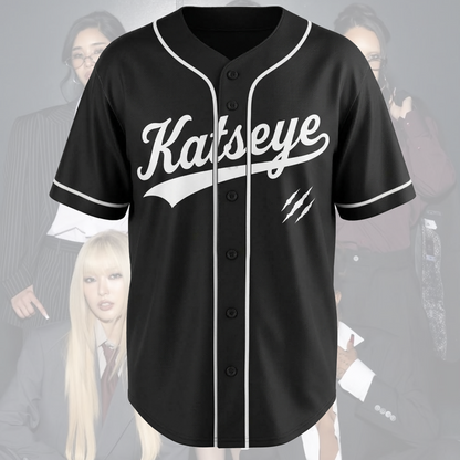Feral The Wildworld Tour Katseye Y2K Pink Pop Baseballtrikot Geschenk für Fans