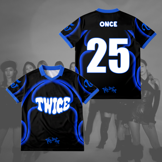 This Is For World Tour Twice  Concert Winged Neck Baseball Shirt Gift For Fans