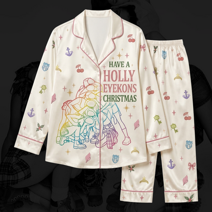 Katseye Weihnachts-Pyjama-Set in Pink Fan-Geschenke