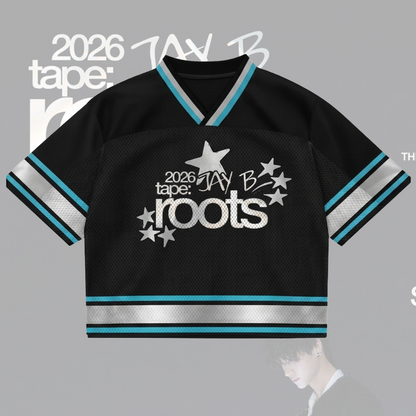 GOT7 Jay B Tape Roots Tour Mixed Mesh Jersey Geschenk für Fans