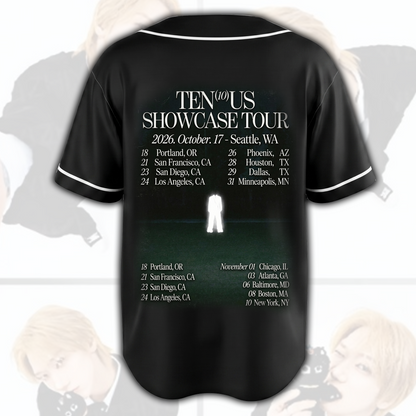 Gedenk-Trikot der TEN 10 US Showcase Tour – Fan-Geschenke