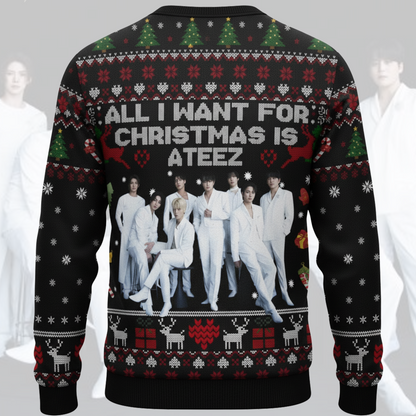 All I Want For Christmas is Atezz Ugly Sweater