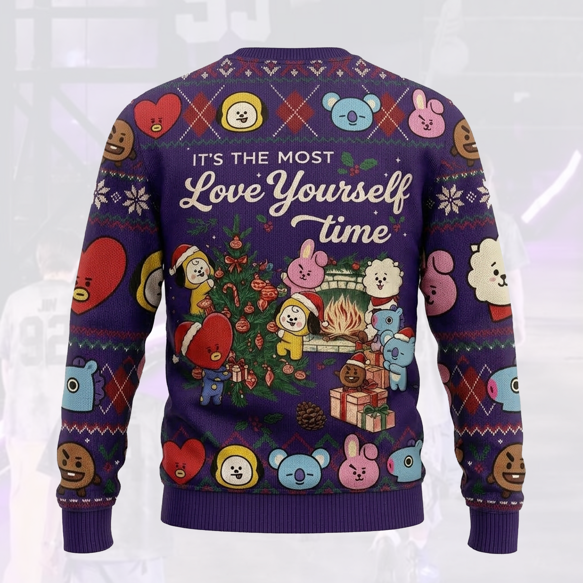 Alles, was ich mir zu Weihnachten wünsche, ist ein hässlicher BTS-Weihnachtspullover