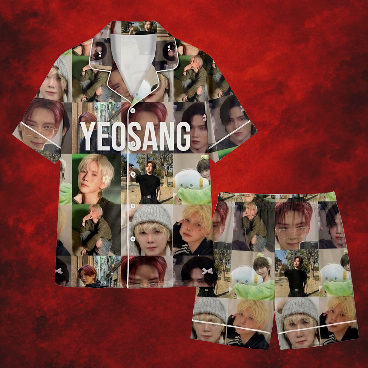 Stray Kids Spooky Stay Day Skzoo Schlafanzug-Set Geschenk für Fans