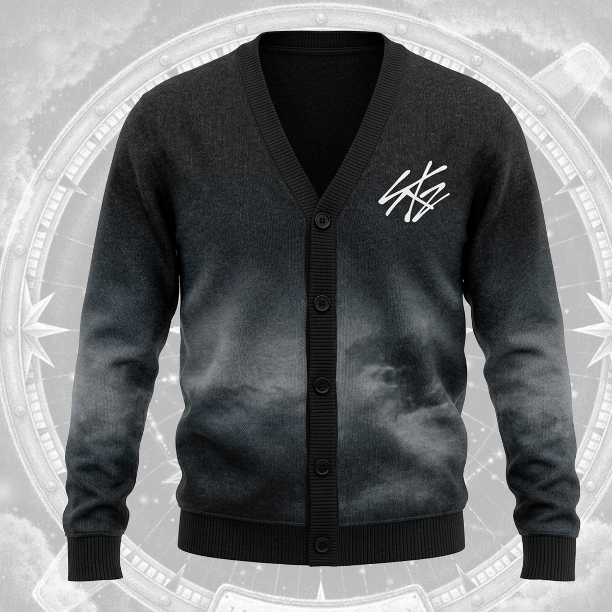 Smoky Stray Kids Star Stay Strickjacke Geschenk für Stay
