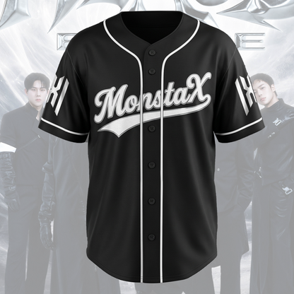 Retro The X MonstaX Nexus Encore Welttournee Baseballtrikot Fan-Edition