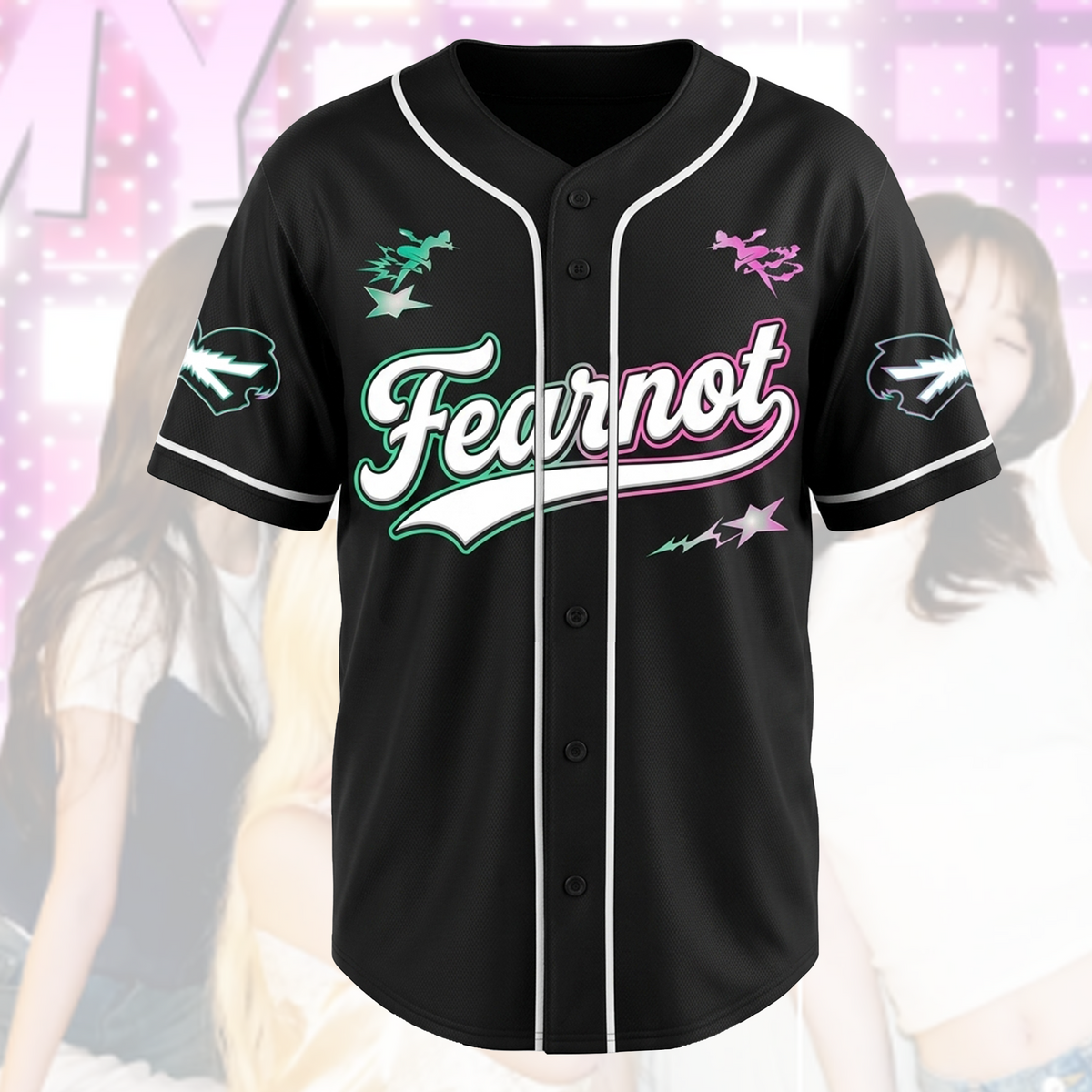 Le Sserafim Made My Night Single-Album Baseballtrikot Pureflow Geschenk für Fans