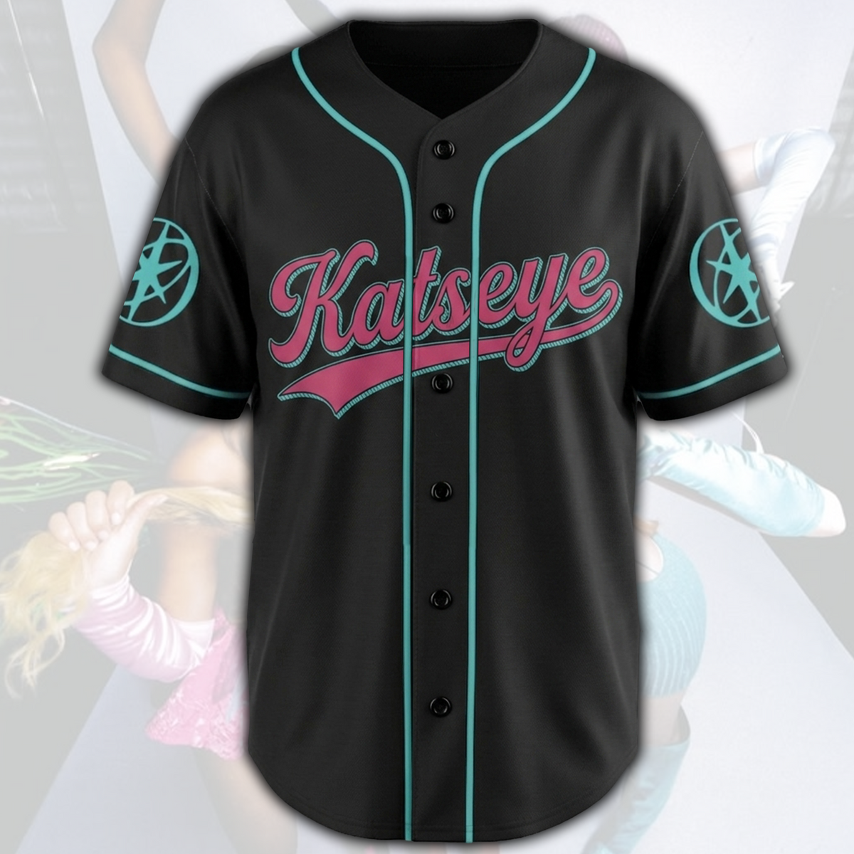 Vintage Katseye The WildWorld Tour Baseballtrikot Special Eyekon Gifts