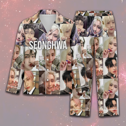 Stray Kids Spooky Stay Day Skzoo Schlafanzug-Set Geschenk für Fans