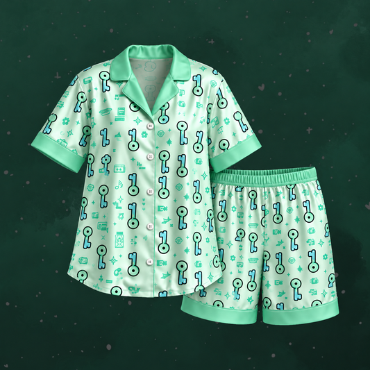 Ethereal Animal K.A.T.S.E.Y.E. Club Lara Symbol Pajama Set For Eyekons