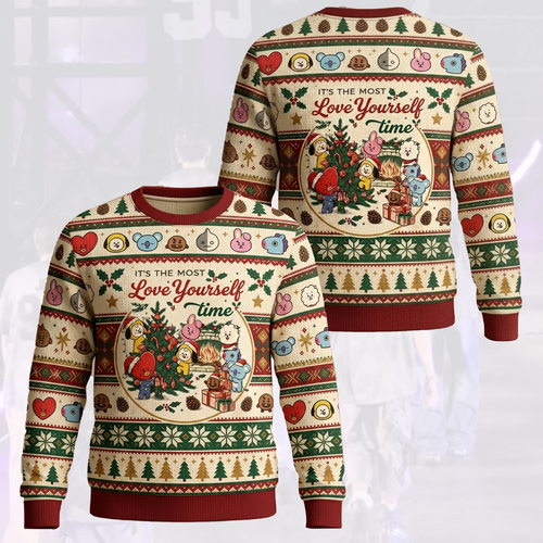 Alles, was ich mir zu Weihnachten wünsche, ist ein hässlicher BTS-Weihnachtspullover